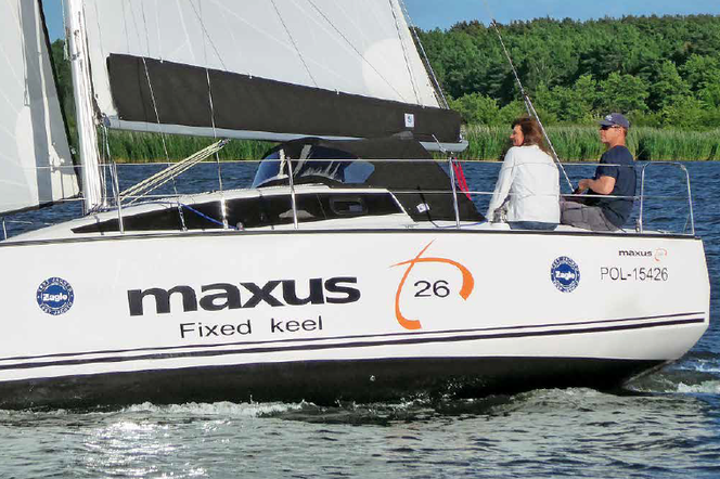 Test jachtu Maxus 26 Fixed Keel: Mazurski hit w morskiej wersji