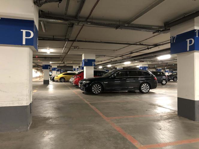 Otwarcie galerii handlowych - parkowanie