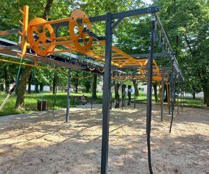 Ninja Park w Lesznie gotowy. To ekstremalny tor przeszkód