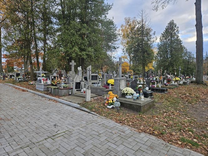 "Wzgórze Anielskie" na Cmentarzu Farnym w Białymstoku