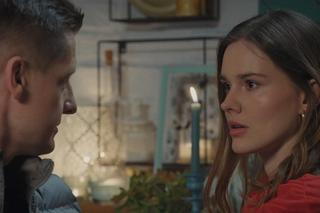 M jak miłość odc. 1804. Franka (Dominika Kachlik), Paweł (Rafał Mroczek)