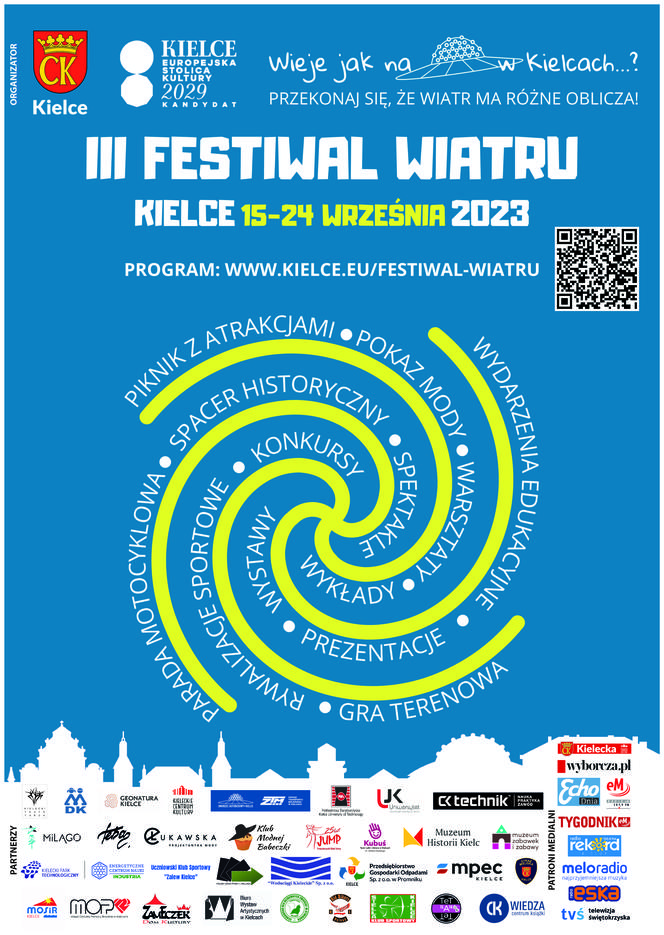 Festiwal Wiatru z wieloma atrakcjami po raz trzeci w Kielcach. Kto wystąpi?