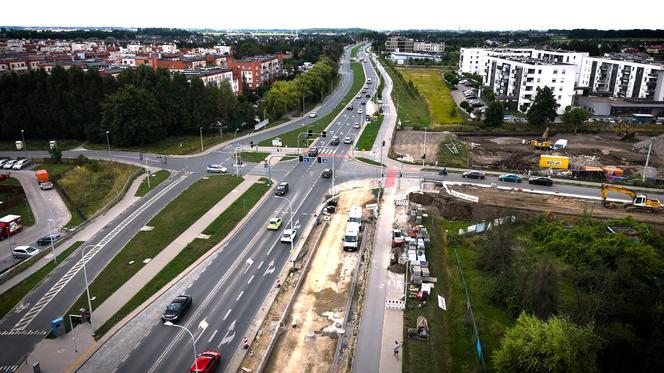 Budowa TAT na wrocławskie Jagodno trwa. Zobacz, jak przebiegają prace [ZDJĘCIA]