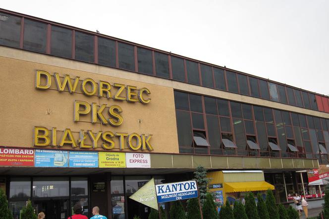Rozbiórka dworca PKS w Białymstoku