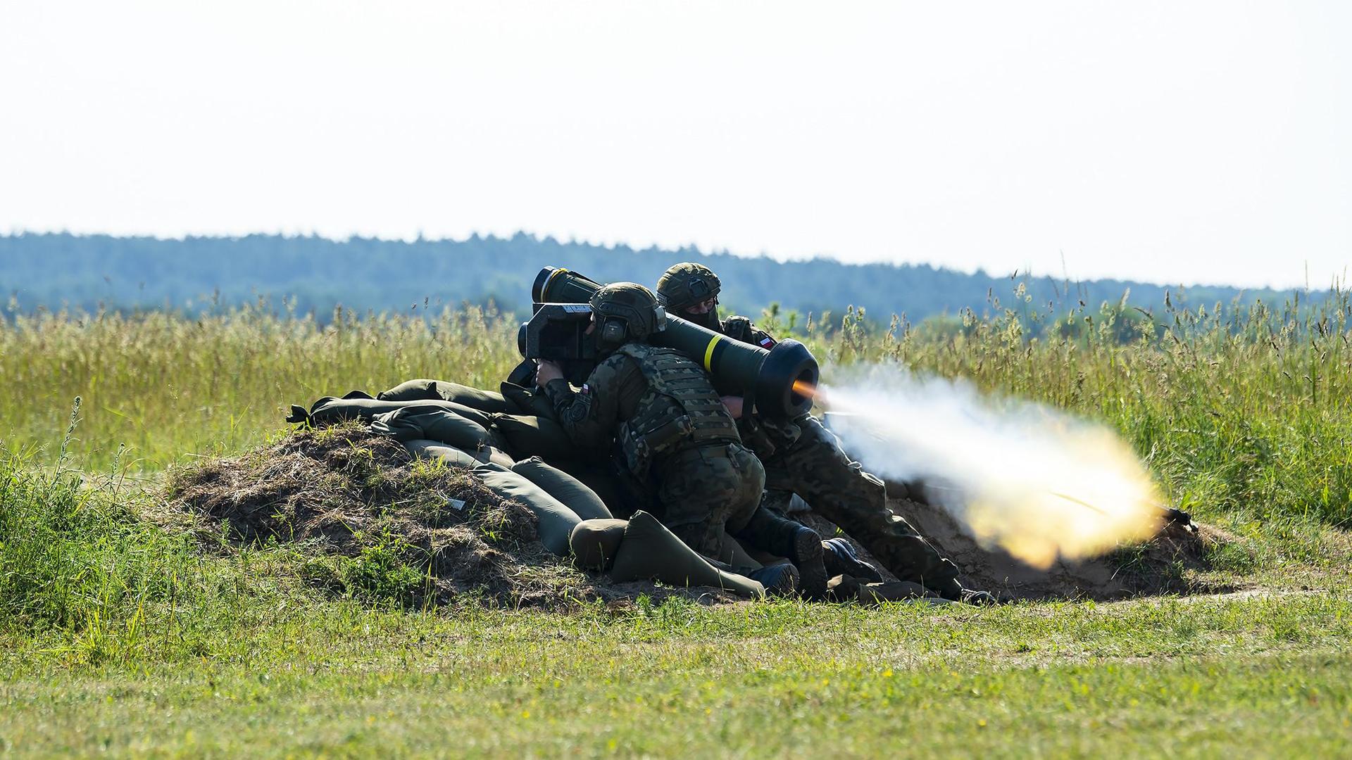 Strzelanie z ppk Javelin