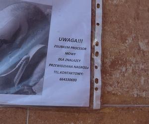 Nadal nie znalazł się procesor mowy Zamościanina . Policja prosi o pomoc