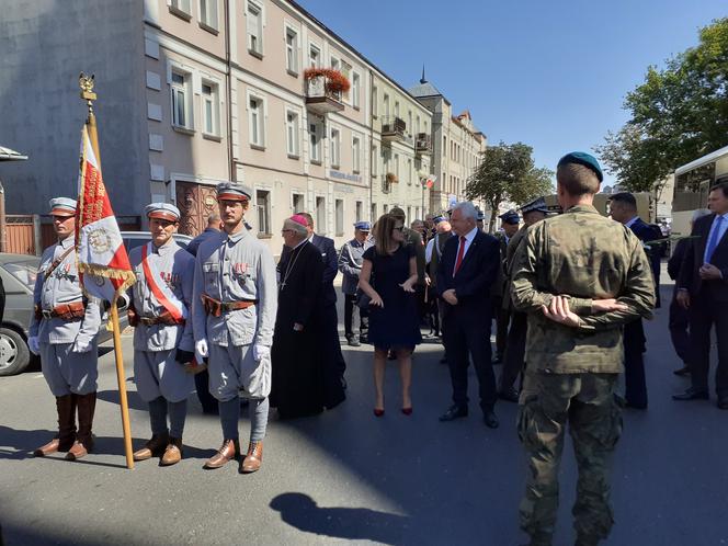 Odsłonięcie tablicy upamiętniającej 100-lecie Cudu nad Wisłą