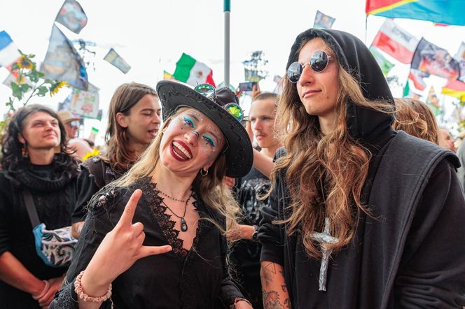 Festiwalowicze na Pol'and Rock Festivalu 2025