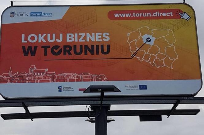 Toruń na billboardach w niemal całej Polsce