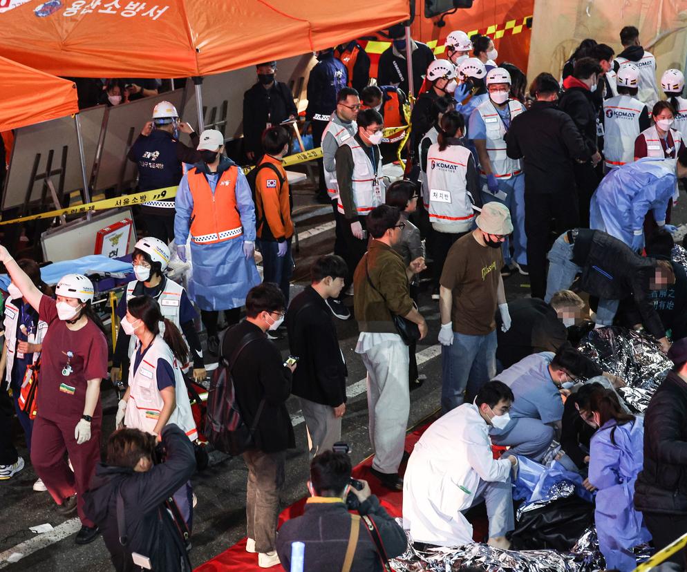 Tragedia podczas zabawy halloweenowej w Seulu. Nie żyje 120