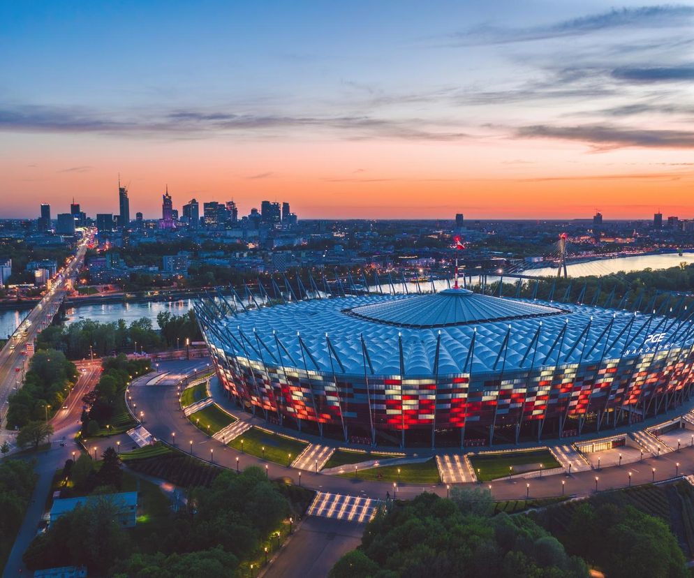 Największy stadion w Polsce: PGE Narodowy w Warszawie