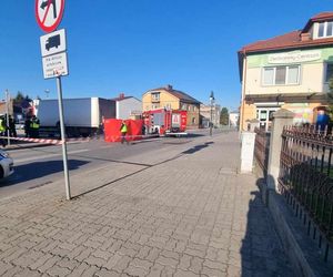Tragiczny wypadek pod Tarnowem. Ciężarówka potrąciła pieszego