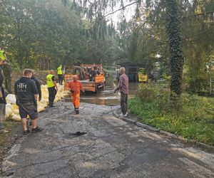 Powódź w Żaganiu. Tak wygląda ul. Dworcowa 