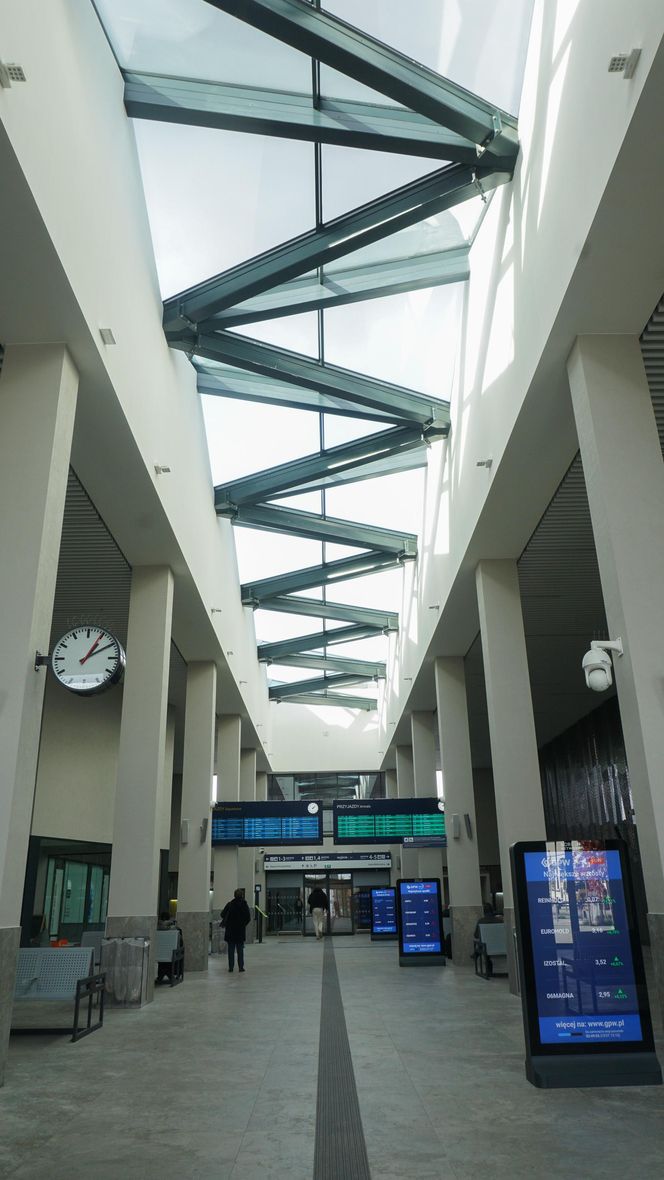 Łódź Kaliska - dworzec po remoncie