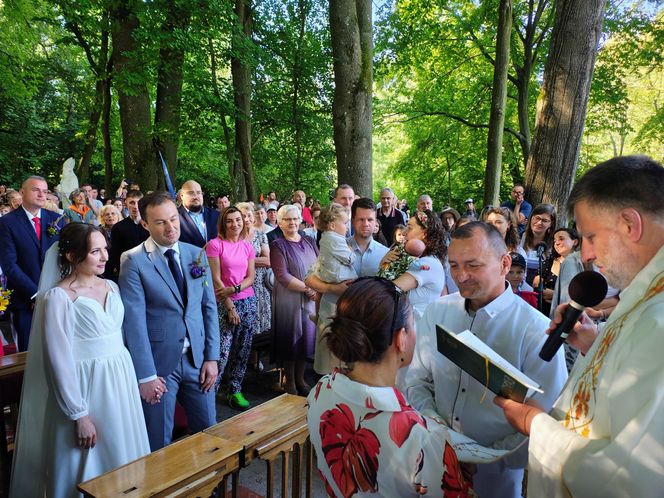 Wzruszający ślub podczas Pielgrzymki Lubelskiej 2025