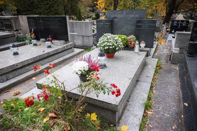 Tak wygląda grób Dariusza Gnatowskiego "Boczka"