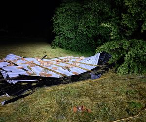  Skutki nawałnic na południu Polski.