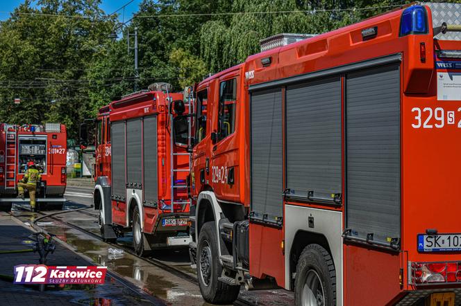 Pożar mieszkania w katowickich Szopienicach. Ewakuowało się 14 osób