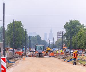 Budowa tramwaju do Wilanowa w Warszawie