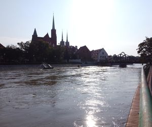 Wrocław - fala w centrum miasta