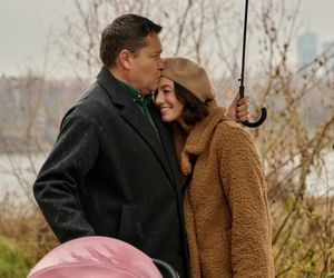 Na Wspólnej odc. 3983. Klaudia (Justyna Karłowska), Michał (Robert Kudelski)