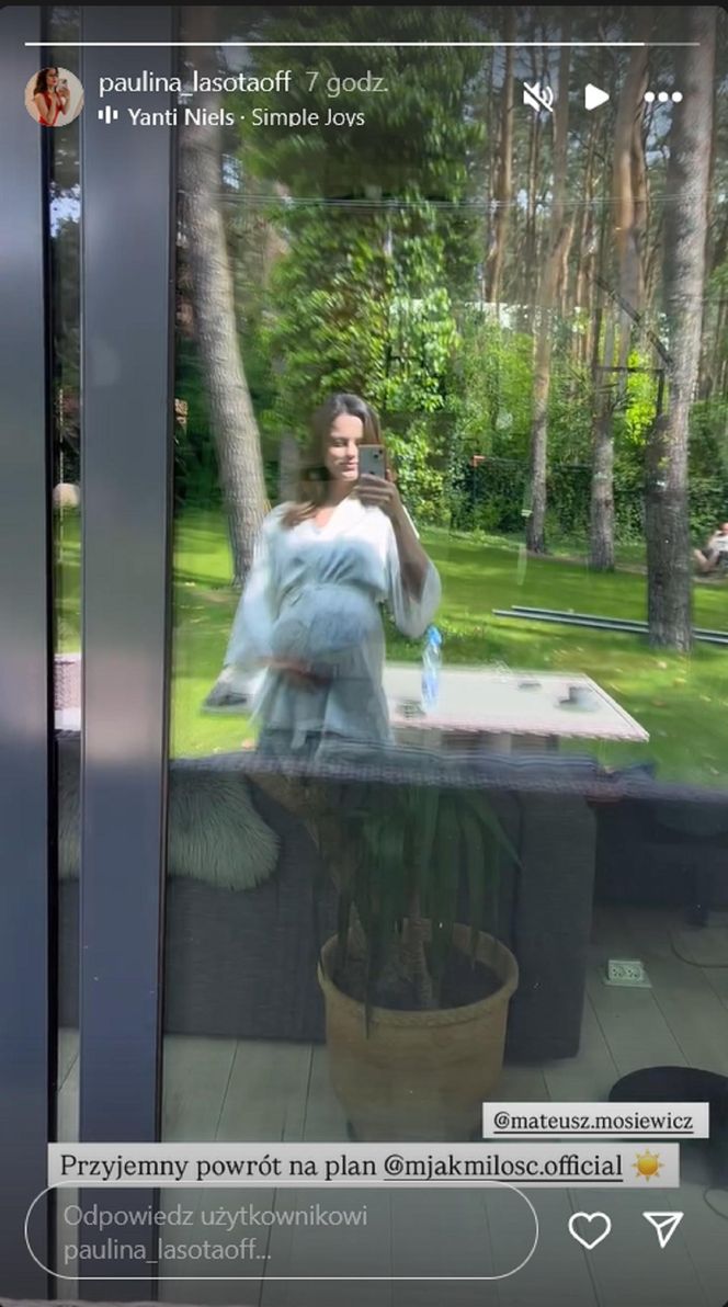 M jak miłość na planie. Kasia (Paulina Lasota)