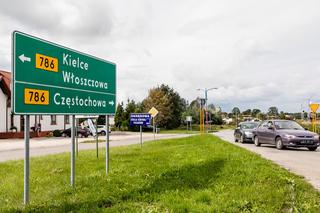 Przebudowa DW 786 w Koniecpolu