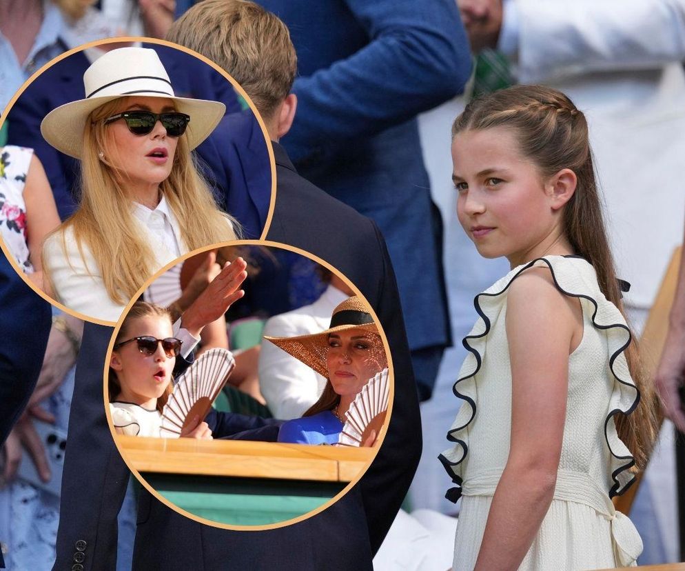 Księżna Kate, księżniczka Charlotte, Nicole Kidman