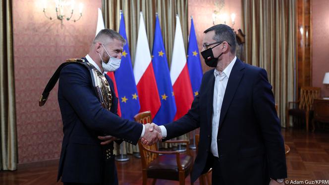 Jan Błachowicz spotkał się z premierem Mateuszem Morawieckim