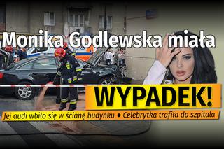 Monika Esmeralda Godlewska miała wypadek. Jest w szpitalu