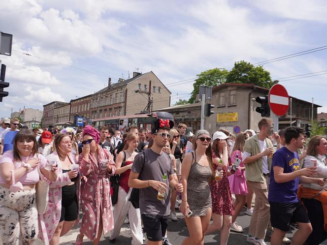 Juwenalia Śląskie 2024. Korowód przeszedł ulicami Katowic. Studenci mają klucze do miasta