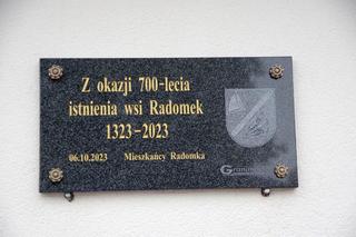 Odnowiona świetlica w Radomku na 700-lecie miejscowości