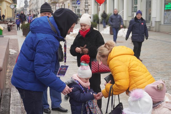 33. Finał WOŚP w Kielcach. Ulica Sienkiewicza