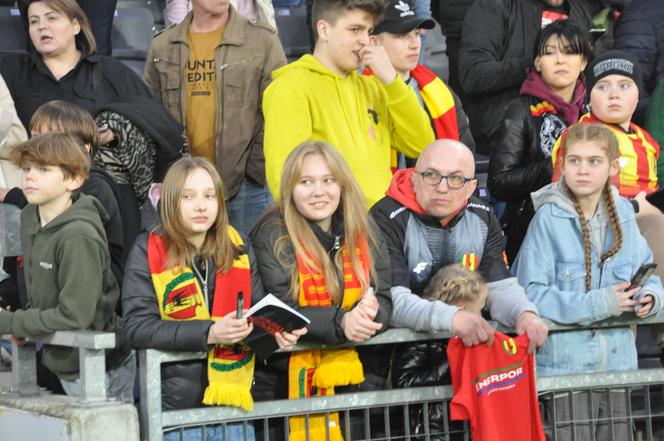 Korona Kielce - Jagiellonia Białystok. Żółto-czerwone derby w obiektywie