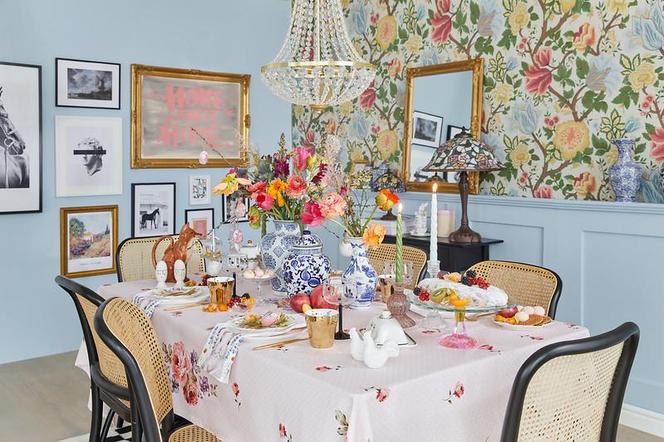 Aranżacja stołu wielkanocnego w 5 stylach: modern shabby, grandmillenial, glamour czy wabi-sabi?