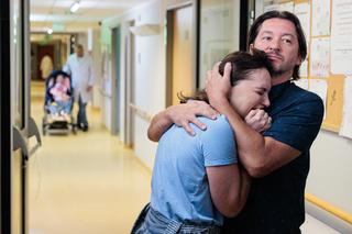 Na Wspólnej odc. 3531:  Joanna (Anna Cieślak), Bogdan (Wojciech Brzeziński)