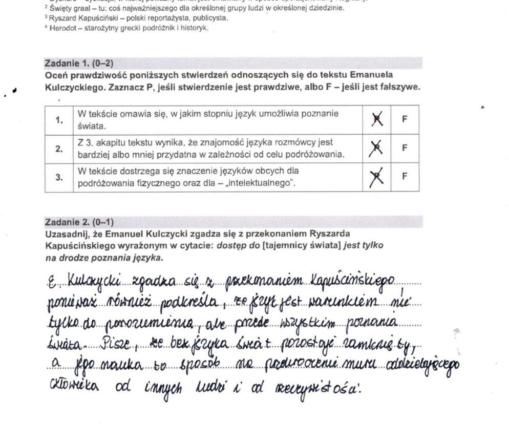 Matura 2025: polski 5.05.2025. Arkusze CKE i odpowiedzi. Poziom podstawowy 1 i 2 część [Formuła 2015]