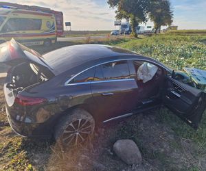 Karolina Gorczyca i Krzysztof Czeczot mieli wypadek