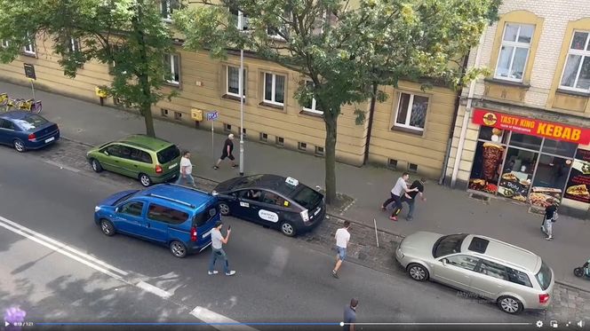 47-latek zadźgał nożem przypadkowego człowieka na ulicy. Horror w Chorzowie