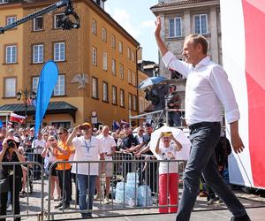 Policja podała, ile kosztowało zabezpieczenie marszu Donalda Tuska. Kwota szokuje! 