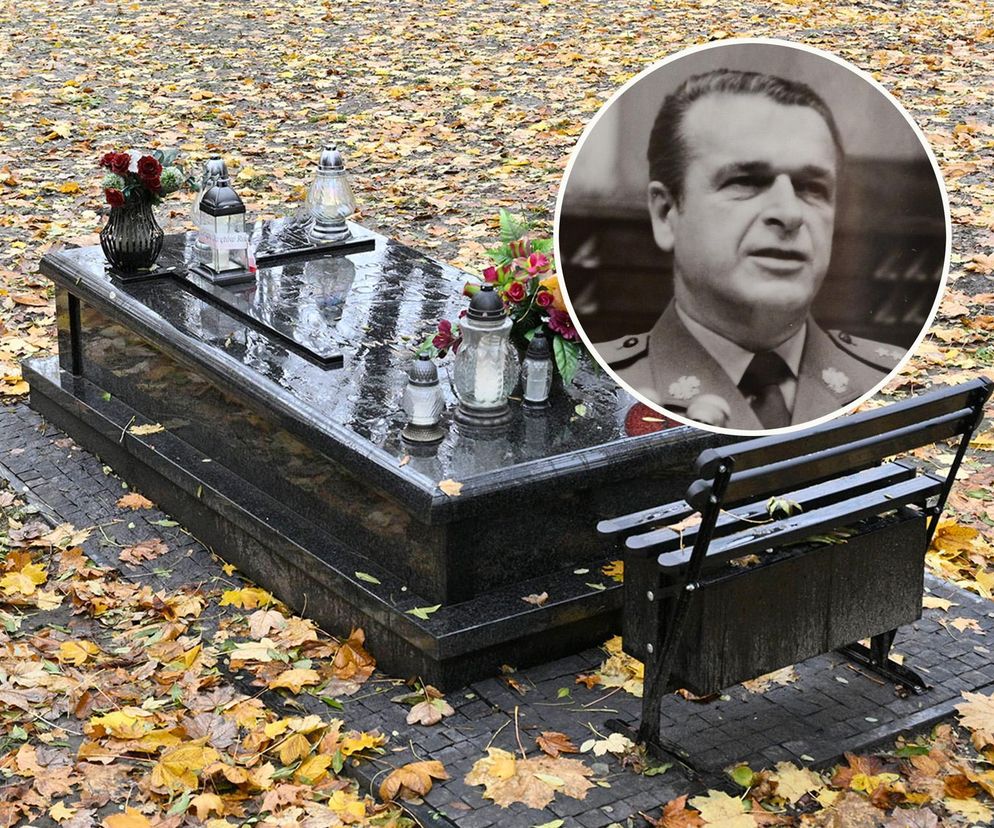 Generał Czesław Kiszczak ma skromny grób
