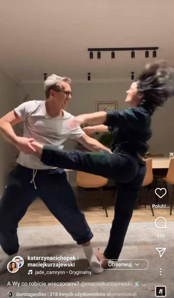 Kasia Cichopek i Maciej Kurzajewski