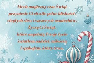 Kartki bożonarodzeniowe z życzeniami