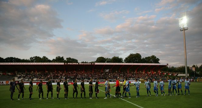 Mecz Polonia Warszawa - FK Budućnost Podgorica (2009)