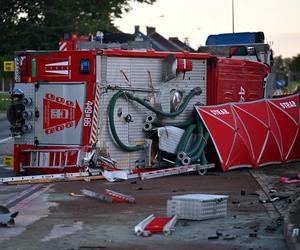 Śmiertelny wypadek w Żukowie. Nie żyje dwoje strażaków-ochotników