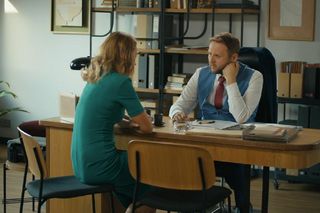 Barwy szczęścia, odcinek 3137. Asia (Anna Gzyra), Klemens (Sebastian Perdek)