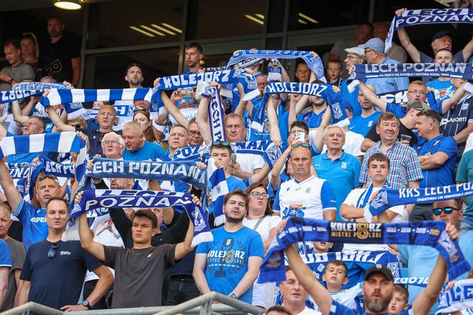 Tak bawili się kibice podczas meczu Lech Poznań - Górnik Zabrze