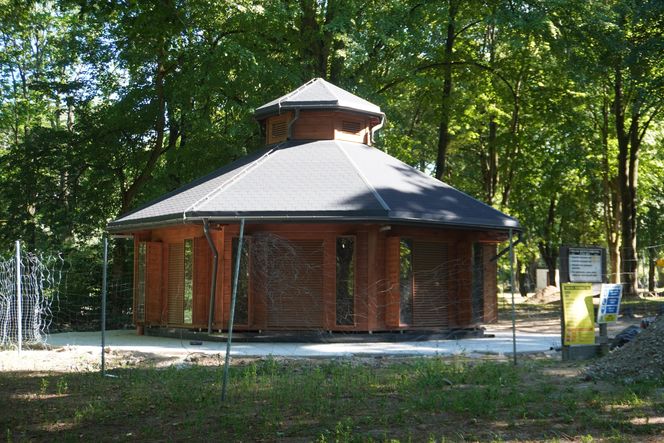 Budowa tężni solankowej w Parku Planty 