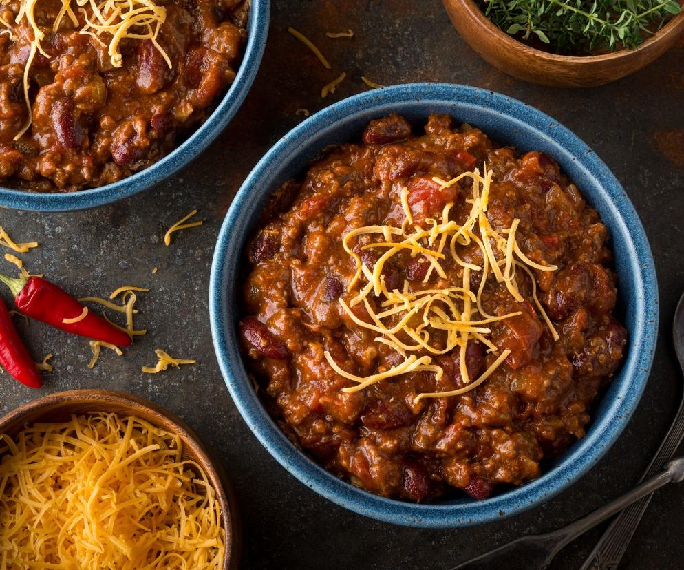 Tex-Mex chili -  łatwe danie z wolnowaru lub... piekarnika