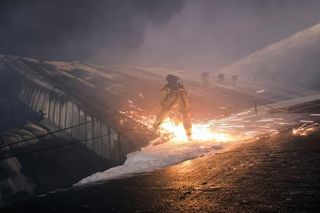 Warszawa. Pożar hali przy ul. Modlińskiej 16